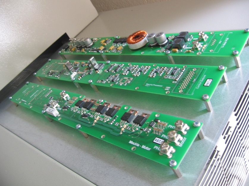 electronics for an oil drilling machine